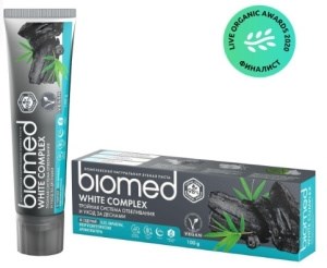 Зубная паста Биомед Вайткомплекс 100г 7640168930424