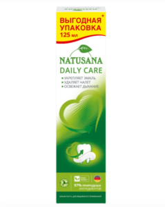 Зубная паста NATUSANA DAILY CARE  125 мл 4607817360448