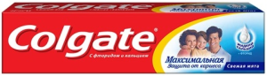 Зубная паста Colgate Свежая мята Максимальная защита от кариеса 100 мл 7891024149102