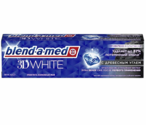 Бленд-а-мед 100мл 3D White Уголь                 *6*24 8001841142937