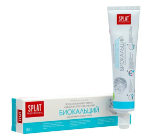 СПЛАТ З/п  Professional   Биокальций 80г 4603014010322