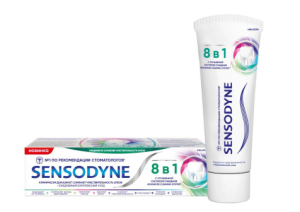 Sensodyne зубная паста 8 в 1 свежее дыхание 75 мл 4602233007953