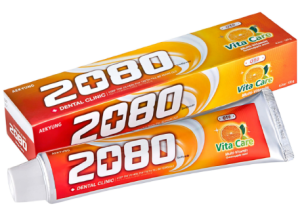 Зубная паста Dental Clinic 2080 Vita care Мультивитамин 120 г 8801046862865