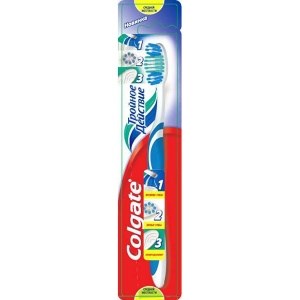 Зубная щетка Colgate Тройное действие средней жесткости 4606144006920