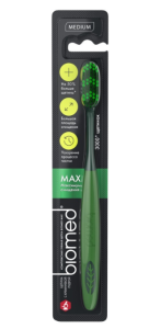 Биомед  зубная щетка  МАХ средней жест 7640340650423