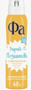 Дезодорант спрей Fa  Создай Настроение Заряд позитива 150 мл 4015100808377