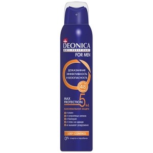 Дезодорант DEONICA  5Protection for Men Спрей  200 мл 4600104031083