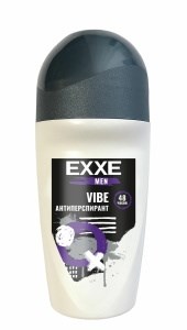 EXXE MEN мужской дезодорант антиперспирант VIBE, 50 мл (ролик) 4620739981645