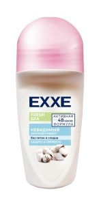 Дезодорант-антиперспирант EXXE Fresh SPA Невидимый, 50 мл 4620739981652