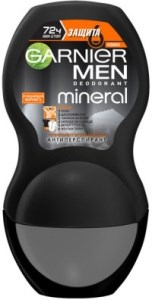 Дезодорант роликовый Garnier MEN Mineral Защита 6 Очищающая моринга 50 мл 3600541488076