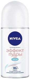 Дезодорант шариковый Nivea Fresh Эффект пудры 50 мл 4005900535566