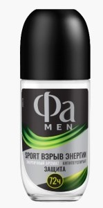 Дезодорант роликовый Fa Men Sport Взрыв энергии 50 мл 4015000914574