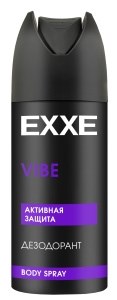 EXXE MEN мужской дезодорант аэрозоль VIBE, 150 мл 4620739981102