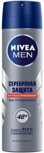 Дезодорант спрей Nivea Men Серебрянная защита 150 мл 4005808302628