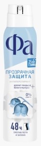 Дезодорант спрей Fa Прозрачная защита 150 мл 4605966004565