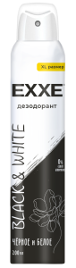 EXXE Женский дезодорант Черное и белое Black & White, 200 мл 4620739984400