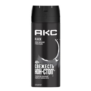 Дезодорант спрей АКС Black 150 мл 4605922013068