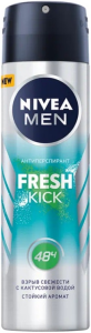 Дезодорант-антиперспирант спрей Nivea Men Fresh Kick  150 мл 4005900842763