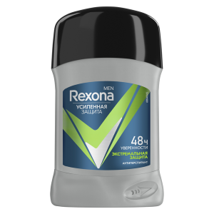 Дезодорант-антиперспирант стик Rexona Men Экстремальная защита  50 мл 46249234