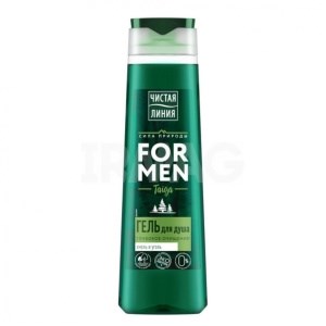 Гель для душа Чистая линия  FOR MEN Глубокое очищение 3 в 1 400 мл 8714100842898