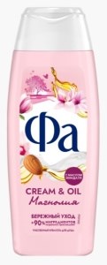 Гель для душа Fa Cream & Oil Магнолия  250 мл 4015100731415