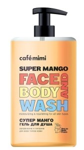 Гель для душа  Café Mimi Super Fruit Супер Манго с дозатором 450 мл 4607967674013