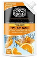 ОС   Гель д/душа  500 мл  Освежающий коктейль.Апельсиновый фреш  Дой-пак 4640030840038