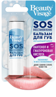 BEUATY VISAGE  Бальзам для губ SOS восстановление 3,6гр 4610117612919