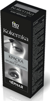 Краска для бровей и ресниц Кокетка Черная 4607051792685