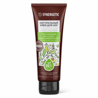 Крем для ног Synergetic Смягчающий для сухой и потрескавшейся кожи, натуральный 4607971454779