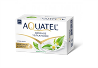 Aquatel Крем-мыло твердое  зеленый чай матча, 90 г в пачке 4601313020356