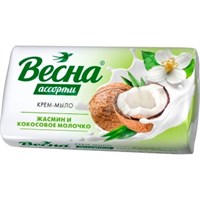 ВЕСНА Ассорти жасмин и кокос. молочко  90г мыло 4601313019220