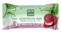 Мыло косметическое Чистая Линия Клубника, 75г 8720633007437
