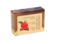 КАФЕ КРАСОТЫ le Cafe de Beaute Мыло глицериновое Яблочный пай 100гр 4620762082876