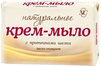 Крем-мыло Невская Косметика Натуральное с протеинами шёлка 90 г 4600697102016