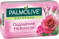 Туалетное мыло Palmolive Натурэль Ощущение нежности с экстрактом лепестков роз и молочком 90 г 8693495032780