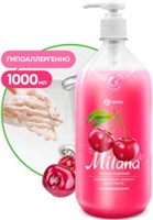 АКЦИЯ!  Жидкое крем-мыло Grass Milana Спелая вишня 1 л 4607072198749