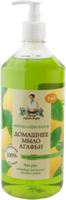 Жидкое мыло РБА Домашнее Мятно-лимонное 1 л 4607040318216