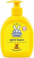 Жидкое крем-мыло детское Ушастый нянь с оливковым маслом и экстрактом алоэ вера 300 мл 4600697122090