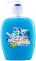 Жидкое мыло Help с дозатором Морской бриз 300 мл 4605845001470
