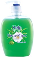 Жидкое мыло Help с дозатором Зеленый чай 300 мл 4605845001463