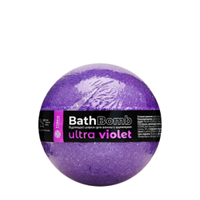 Бурлящий шар для ванны с шиммером FABRIK Ultra Violet, 120 г 4631154085979