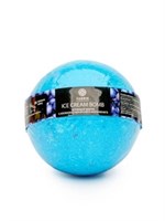 Бурлящий шар для ванны Fabrik с шиммером Черничное мороженное, 120 г 4631141747323