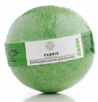 Бурлящий шар для ванной FABRIK Лайм 120гр 4610214366616