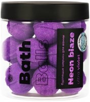 Шарики для ванны бурлящиеFABRIK NEON BLAZE Ultra violet 340 г 4610214363325