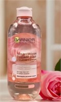GARNIER   Мицелл Розовая вода Очищ+Сиян 3600542326810