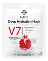 Маска  для лица тканевая V7 с экстрактом граната Fabrik Cosmetology 4631154079473
