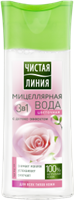 Мицеллярная вода Чистая Линия 3в1 Цветочная для всех типов кожи 100 мл 4605922317241