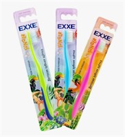 EXXE детская серия Джунгли Зубная щетка 6-12 лет (мягкая), 1 штука С0007707