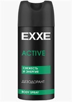 EXXE MEN мужской дезодорант спрей ACTIVE, 150 мл/12 С0008354